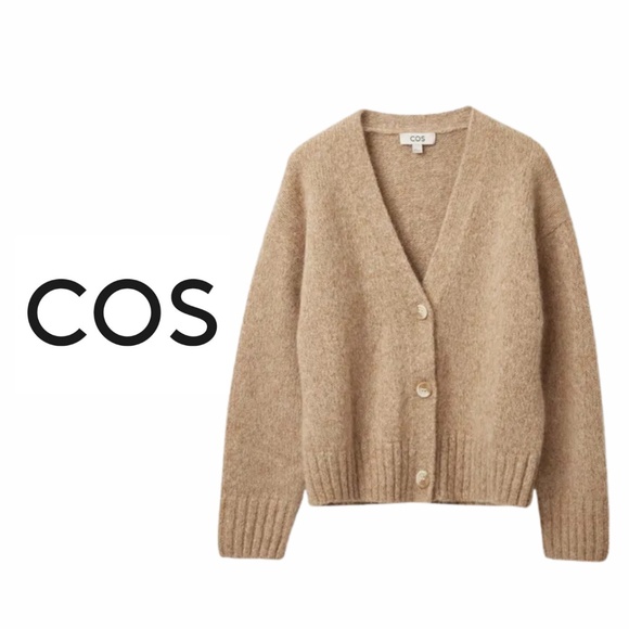 COS | Alpaca Wool Blend Cardigan – Size S - Picture 1 of 14
